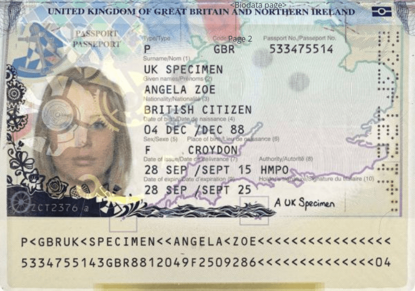 travel documents for europe from uk