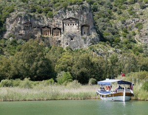 Boottocht lagune van Dalyan