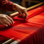 Traditional silk manufactory