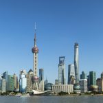 Panorama view of Shanghai
