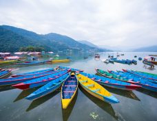 Boat trip on Phewa Lake