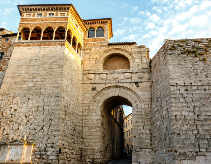 Etruscan arch, Perugia
