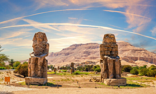 Memnon-Kolosse (Welterbe)1