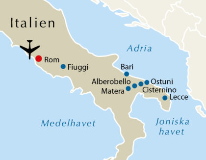 Dag 1: Bekväm flygresa och ankomst