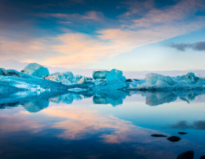 Glaciärlagunen Jökulsárlón