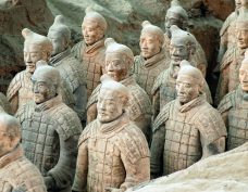 Terracotta Army near the city of Xian, China
