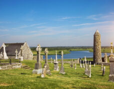 Clonmacnoise kloosterruïnes
