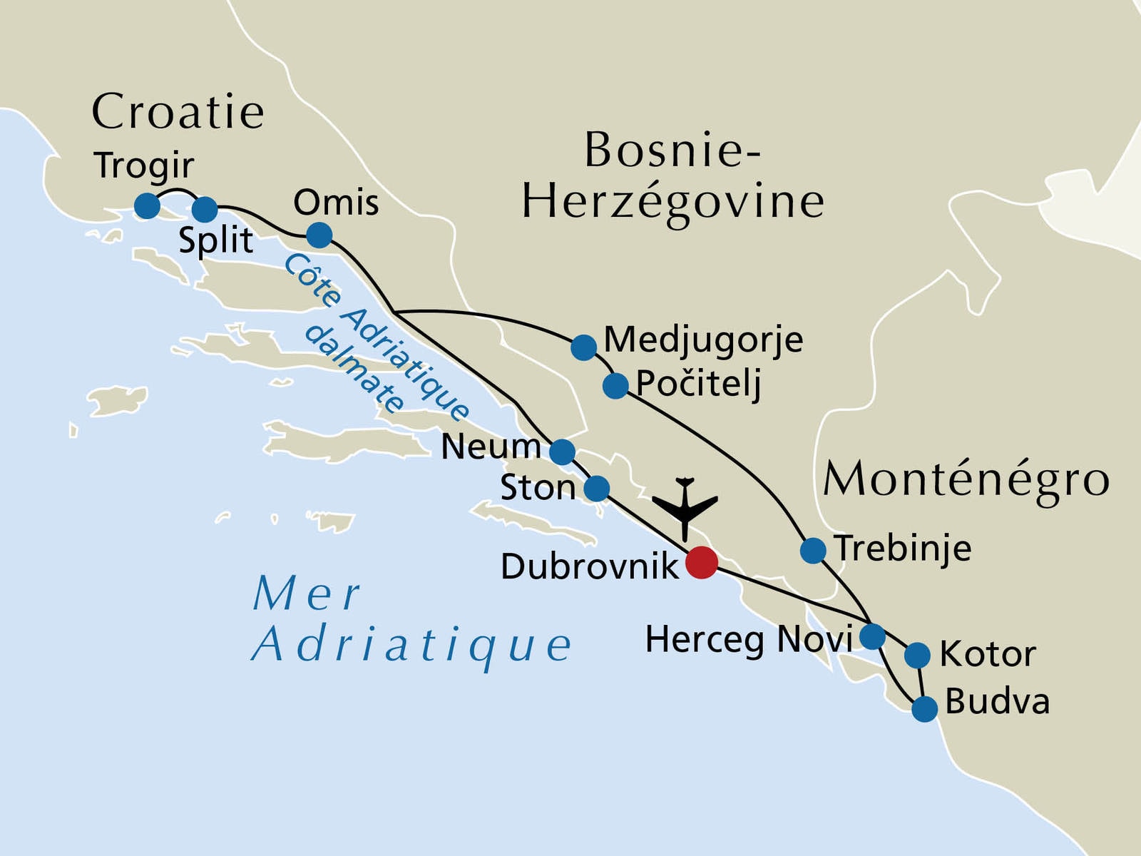 Croatie Et Monténégro First Voyagesfr